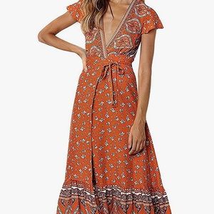 Zesica Floral Bohemian Summer Dress